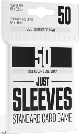 Gamegenic : Protège-cartes standard noire (50) - 64x90mm