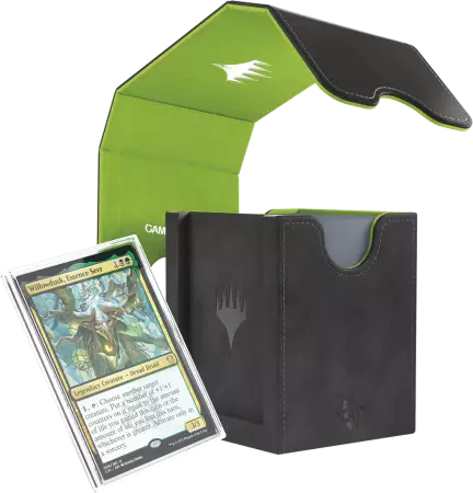 Gamegenic - Squire PLUS 100+ XL Noir/Vert, &eacute;dition sp&eacute;ciale - MTG Secrets de Strixhaven