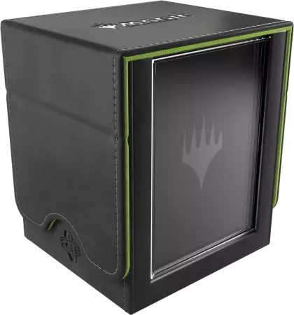 Gamegenic - Squire PLUS 100+ XL Noir/Vert, &eacute;dition sp&eacute;ciale - MTG Secrets de Strixhaven