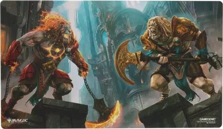 Gamegenic : Tapis de jeu Shiny Playmat Magic the Gathering - Ajani