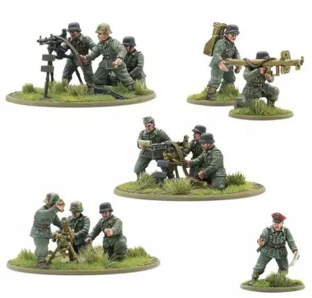 German Heavy Weapons Platoon (Peloton d\'Armes Lourdes) - Germany - Bolt Action