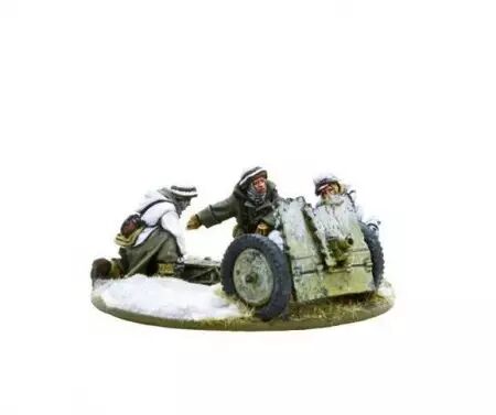 German Heer 7.5cm leIG 18 Light Artillery (Winter) - Germany - Bolt Action