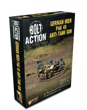 German Heer 75mm PaK 40 Anti-tank Gun (Winter) - Germany - Bolt Action
