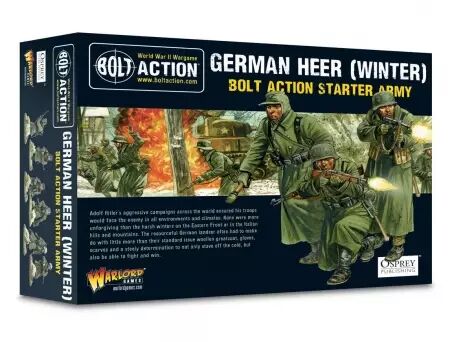 German Heer Winter Starter Army - Arm&eacute;e de D&eacute;part - Germany - Bolt Action