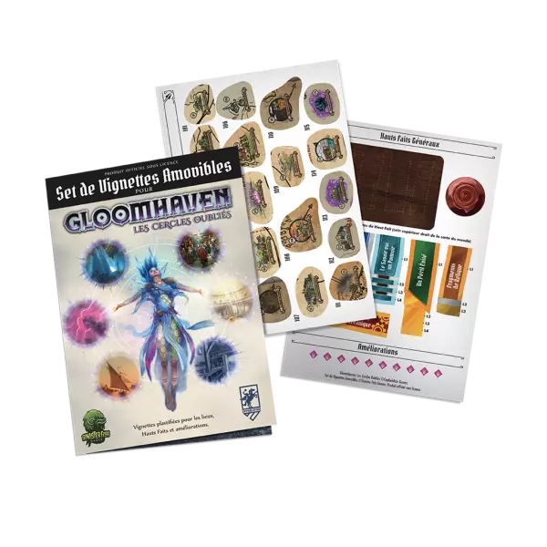 Gloomhaven - Extension Cercles oubli�s sticker set