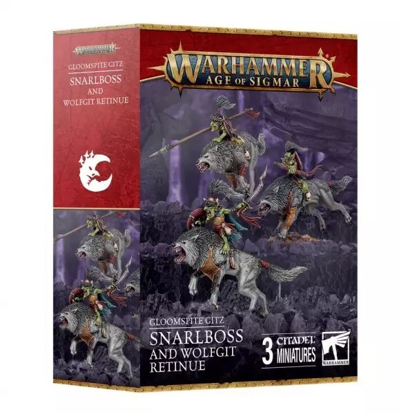 Gloomspite Gitz : Grogneboss Et Suite De Vils-Leus - Warhammer Age of Sigmar