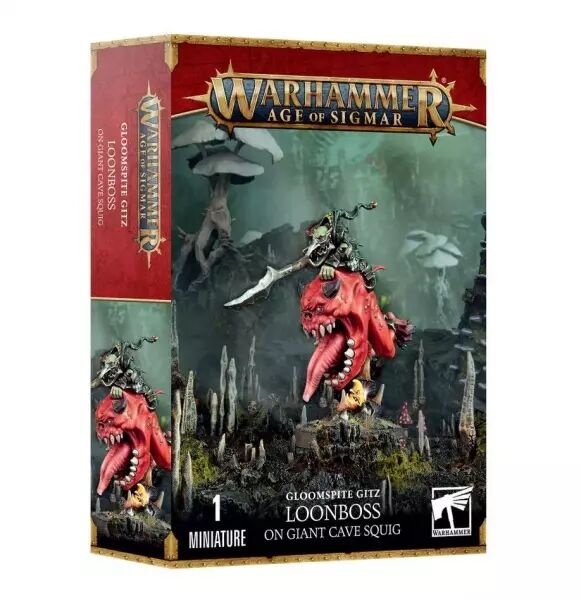 Gloomspite Gitz: Loufboss Sur Squig Des Cavernes G�ant - Warhammer Age Of Sigmar - Games Workshop