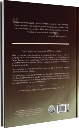 Gods : livre de l\'Oracle