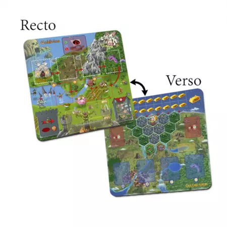 Goldblivion - Tapis de jeu recto verso Goblivion / Goldblivion