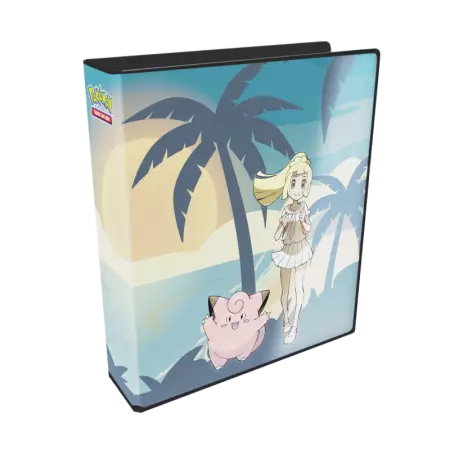 Grand Classeur &agrave; anneaux Pok&eacute;mon Lilie et M&eacute;lof&eacute;e - Ultra Pro
