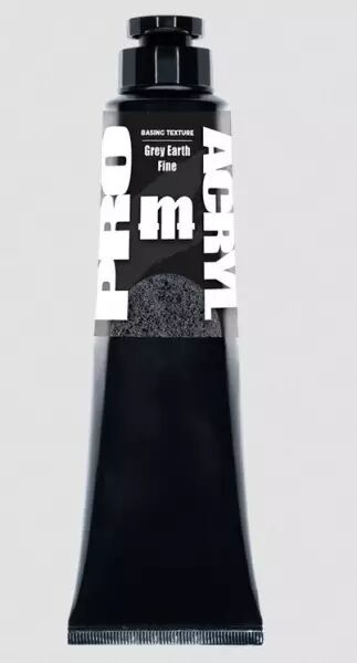 Grey Earth - FINE 120ml - Pro Acryl Basing Textures - Monument Hobbies