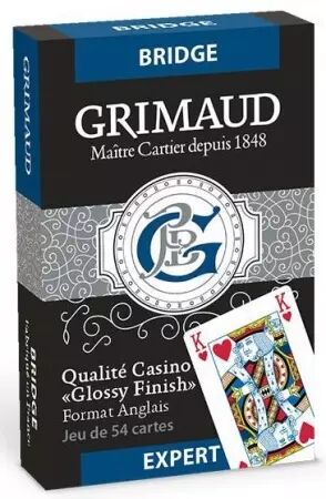 Grimaud Expert - Jeu de 54 Cartes Poker Bridge