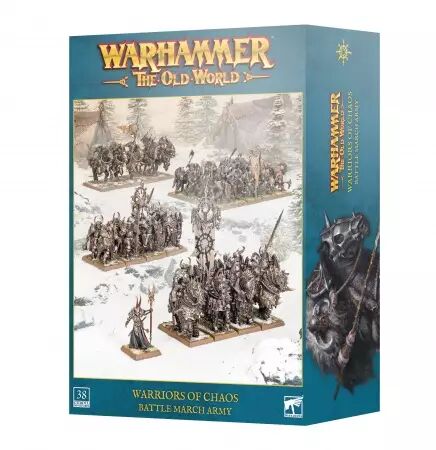 Guerriers du Chaos : Arm&eacute;es de Colonne de Bataille (Battle March Army) - Warhammer the Old World