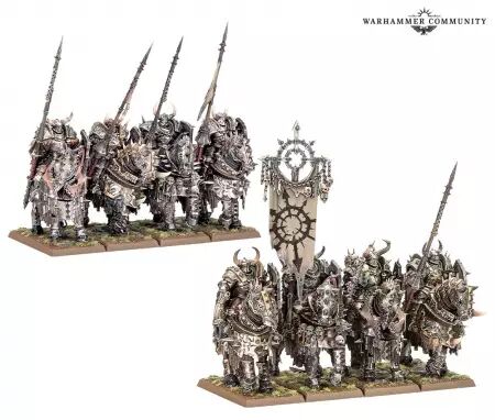 Guerriers du Chaos : Chevaliers du Chaos (Chaos Knights )- Warhammer the Old World