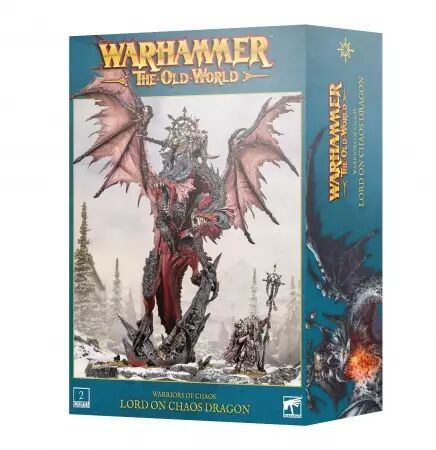 Guerriers du Chaos : Seigneur sur Dragon du Chaos (Lord On Chaos Dragon) - Warhammer the Old World