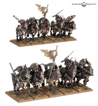 Guerriers du Chaos (Warriors of Chaos) :  Cavaliers Maraudeurs (Marauder Horsemen)  - Warhammer the Old World
