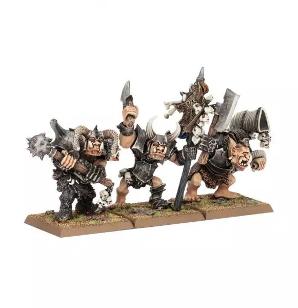 Guerriers du Chaos (Warriors of Chaos) : �tat-major d\'Ogres du Chaos - Warhammer the Old World