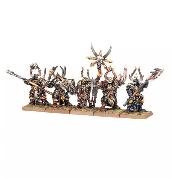 Guerriers du Chaos (Warriors of Chaos) : �tat-major des Guerriers du Chaos �lus - Warhammer the Old World