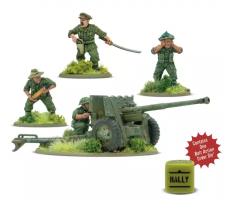 Gurkha 6-pounder anti-tank gun- Great Britain - Bolt Action