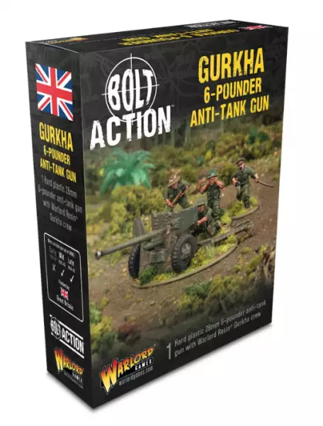 Gurkha 6-pounder anti-tank gun- Great Britain - Bolt Action