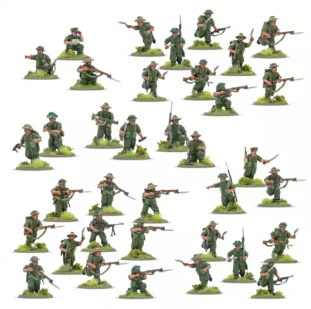 Gurkha Infantry Platoon - Great Britain - Bolt Action