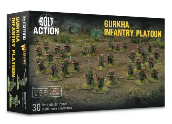 Gurkha Infantry Platoon - Great Britain - Bolt Action