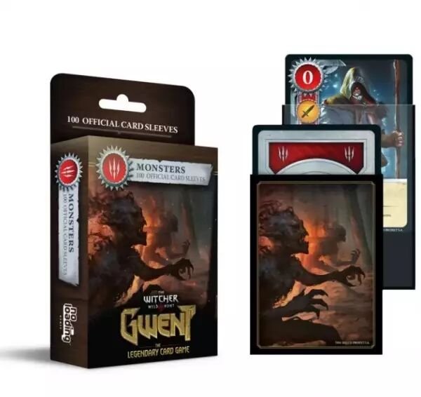 Gwent : Le Jeu de Cartes - 100 prot�ge cartes Monstres