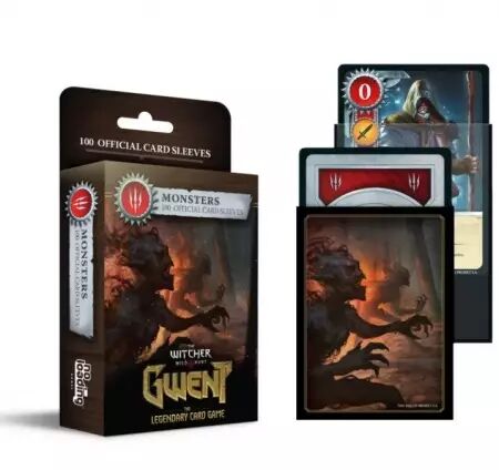 Gwent : Le Jeu de Cartes - 100 protège cartes Monstres