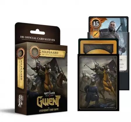 Gwent : Le Jeu de Cartes - 100 protège cartes Nilfgaard