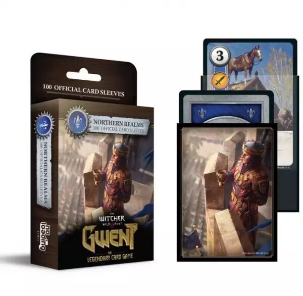 Gwent : Le Jeu de Cartes - 100 prot�ge cartes Royaumes du Nord