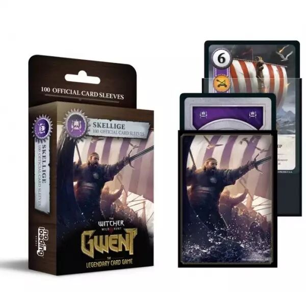 Gwent : Le Jeu de Cartes - 100 prot�ge cartes Skellige