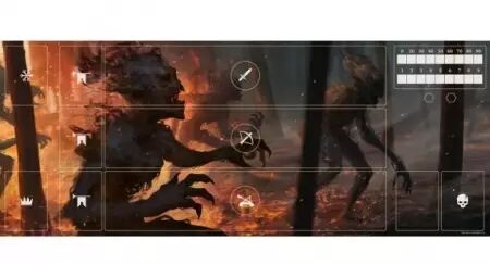 Gwent : Le Jeu de Cartes - Tapis de jeu Monstres