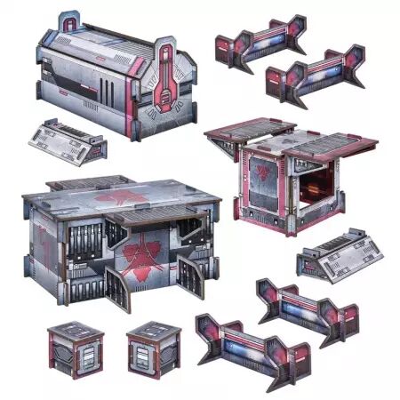 Halo : Flashpoint - Banished Garrison Terrain - Mantic Games
