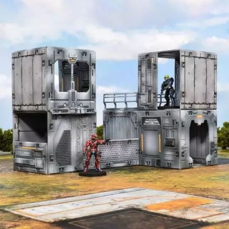 Halo : Flashpoint - Outpost Buildable Terrain Set - Mantic Games