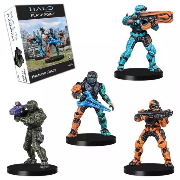 Halo Flashpoint - Fireteam Grizzly (UNSC Expansion Set) - Mantic Games