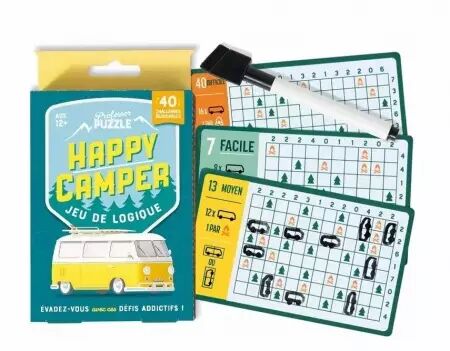 Happy Camper - Jeu de Logique -  Professor Puzzle