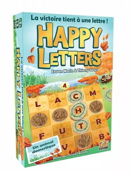 Happy Letters - Erwan Morin et Thierry Saeys - Tiki Editions