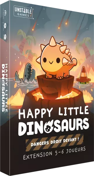 Happy Little Dinosaurs : Extension Dangers Droit Devant