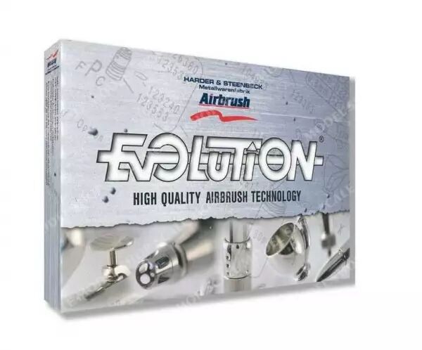 Harder & Steenbeck Evolution Silverline Two in One Airbrush by Vallejo - A�rographe 