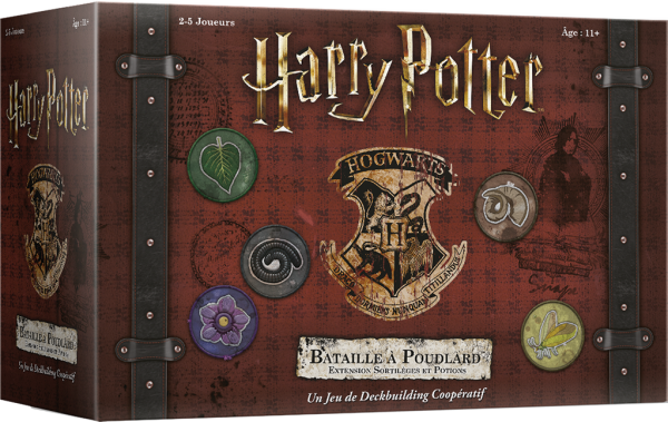 Harry Potter : Bataille à Poudlard - Jeu de Société coopératif - USAopoly -  En vente sur L'Antre Temps