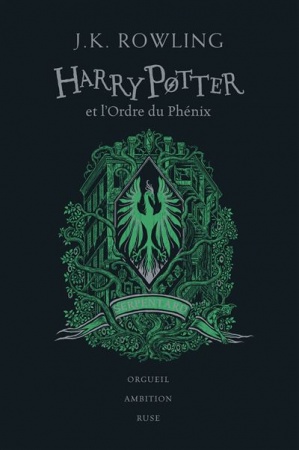 Harry Potter et l\'Ordre du Phénix - Tome 05 - Edition  Serpentard