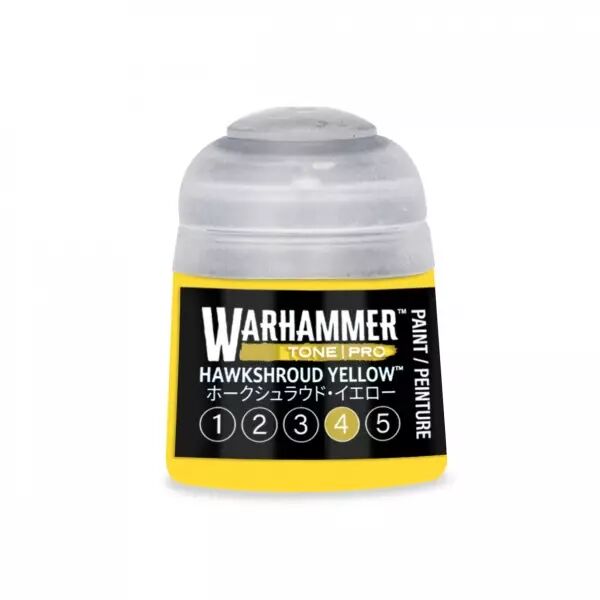 Hawkshroud Yellow 4 12Ml - Warhammer Tone Pro