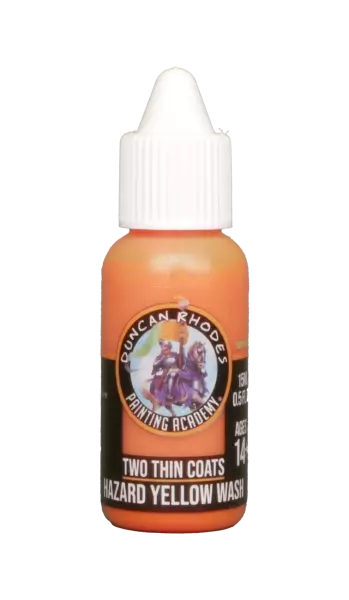 Hazard Yellow Wash - Wash - Two Thin Coats