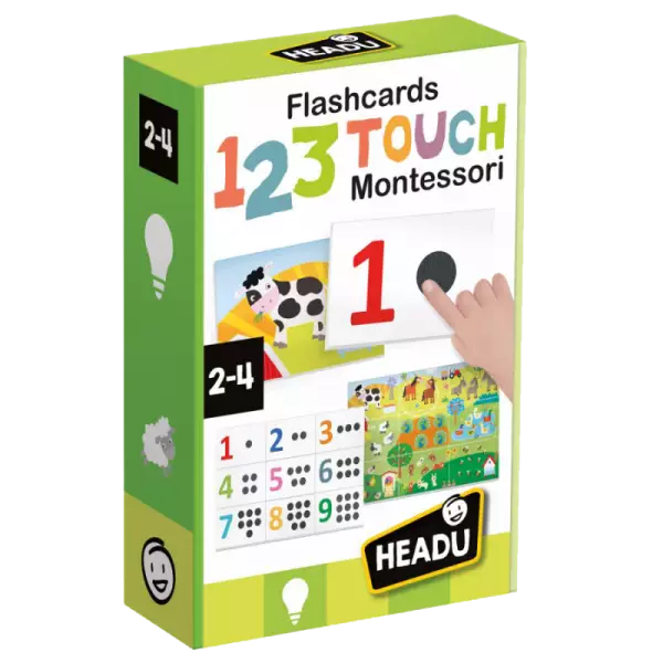 Headu - Flashcards 123 Touch Montessori