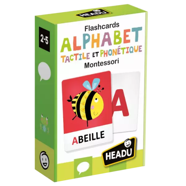 Headu - Flashcards Alphabet tactile et phon�tique Montessori