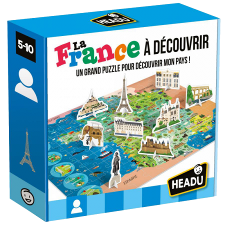 Headu - La France à découvrir, un grand puzzle