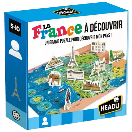 Headu - La France à découvrir, un grand puzzle