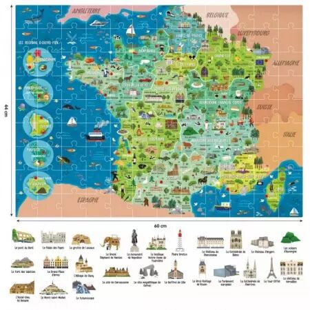 Headu - La France à découvrir, un grand puzzle