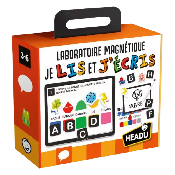 Headu - Laboratoire magn�tique je lis et l\'�cris