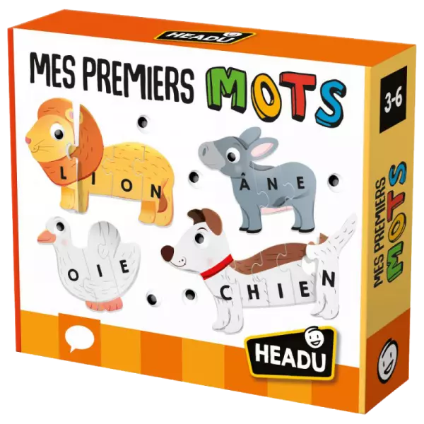 Headu - Mes Premiers mots, assemble les animaux et apprends � lire